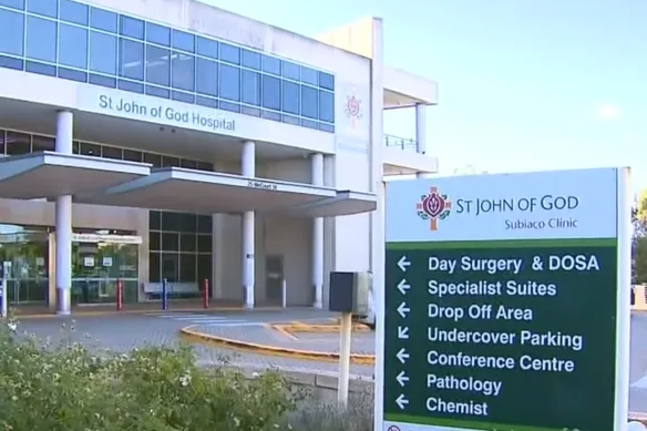 St John of God Subiaco Hospital exterior